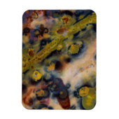 Abstract close up of Ocean Jasper Magnet (Vertikal)