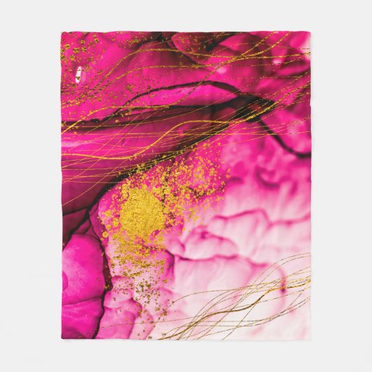 Abstract clouds-ART. Transparent creativity. Maste Fleecedecke (Vorderseite)