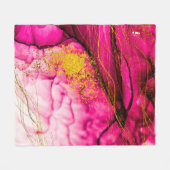 Abstract clouds-ART. Transparent creativity. Maste Fleecedecke (Vorderseite (Horizontal))