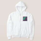Abstract Collage Full Zip Hoodie (Ablage )