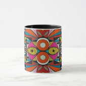Abstract color coffee mug tasse (Zentrum)