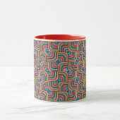 Abstract color coffee mug tasse (Zentrum)
