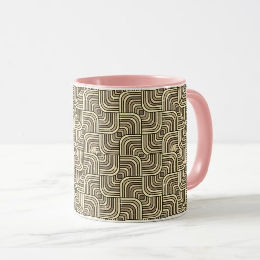 Abstract color coffee mug tasse (VorderseiteRechts)