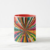 Abstract color coffee mug tasse (Zentrum)