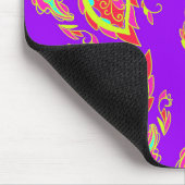 abstract,color,pattern,indian,mandala,purple mousepad (Ecke)