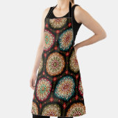 abstract colorful circle bunch pattern backgrounda schürze (InSitu)