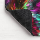 Abstract Colorful Fur Background-24605 Mousepad (Ecke)