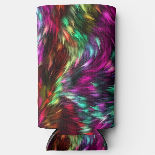 Abstract Colorful Fur Background-24605 Selters Dosenkühler (Vorderseite)