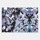 Abstract colorful Merge Geschenkpapier Set (Vorderseite 2)