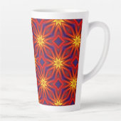 Abstract Colorful Pattern Milchtasse (Rechts)