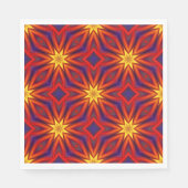 Abstract Colorful Pattern Serviette (Vorderseite)