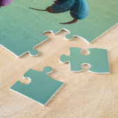 Abstract Colorful Rooster Puzzle (Seite)