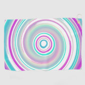 Abstract Colorful Swirl Golfhandtuch (Horizontal)