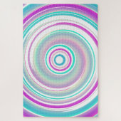 Abstract Colorful Swirl Puzzle (Vertikal)