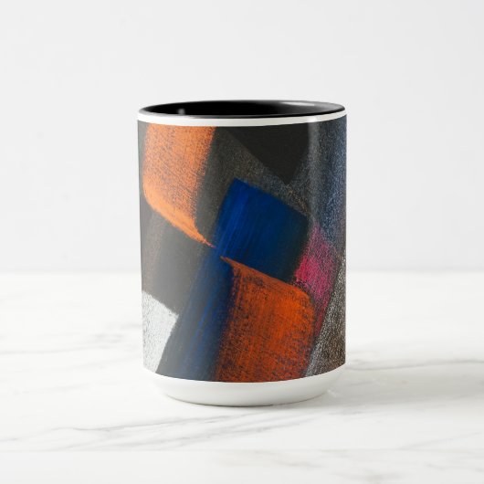Abstract Colorful  Tasse (Zentrum)