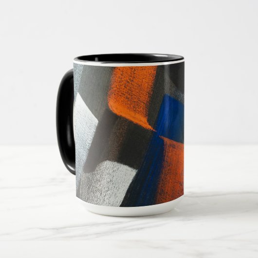 Abstract Colorful Tasse (Vorderseite Links)