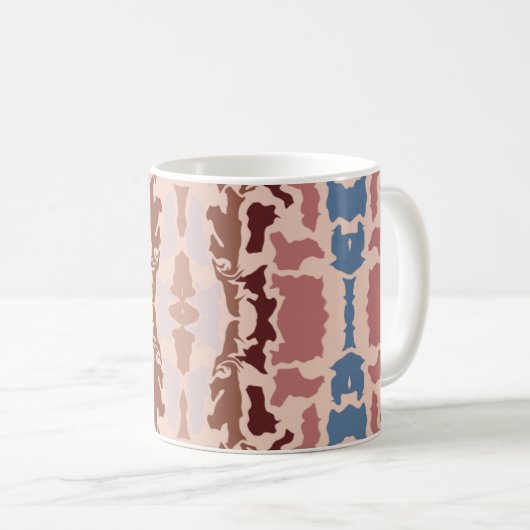 Abstract colors mug kaffeetasse (VorderseiteRechts)