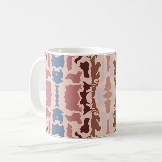 Abstract colors mug  kaffeetasse (Vorderseite Links)