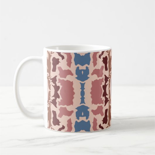 Abstract colors mug  kaffeetasse (Links)