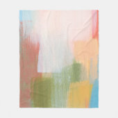 Abstract colourful design. Versatile artistic. Bru Fleecedecke (Vorderseite)
