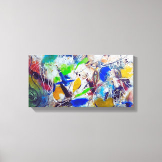 Abstract Colours Canvas Leinwanddruck