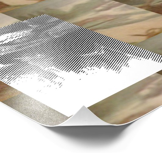 Abstract Concert Fotodruck (Ecke)