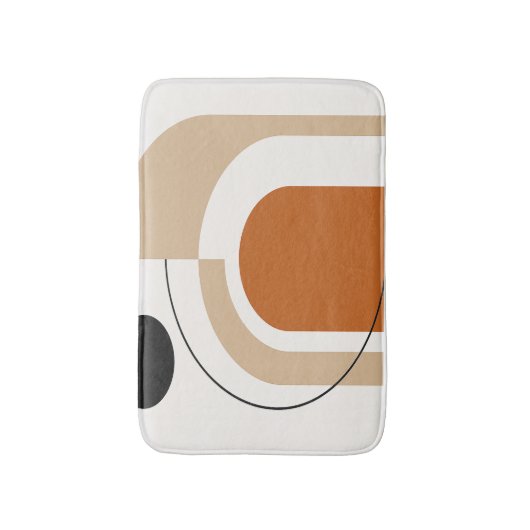 Abstract Contemporary  Badematte (Vorderseite Vertikal)