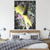 Abstract Contemporary Painting Leinwanddruck (Insitu (Schlafzimmer))