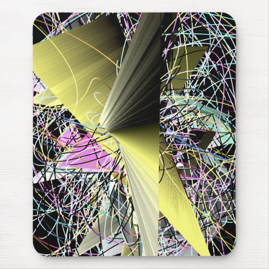 Abstract Contemporary Painting Mousepad (Vorne)