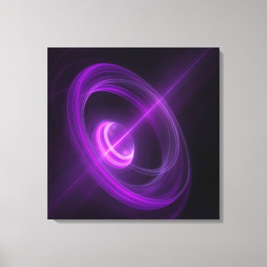 Abstract Cosmic Light Canvas Wall Art Leinwanddruck (Vorderseite)