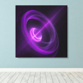 Abstract Cosmic Light Canvas Wall Art Leinwanddruck (Insitu (Holzboden))