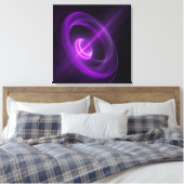 Abstract Cosmic Light Canvas Wall Art Leinwanddruck (Insitu (Schlafzimmer))