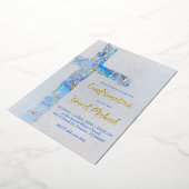 abstract cross Confirmation Folieneinladung (Gedreht)