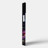 Abstract Crystal Energy Burst Phone Case - Neon  (Rückseite / Rechts)