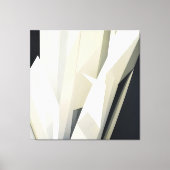 Abstract Crystalline Geometry Leinwanddruck (Vorderseite)