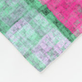 Abstract cubes fleecedecke (Ecke)