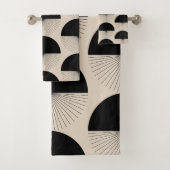 Abstract Dandelion Handtücher Boho Style (Insitu)