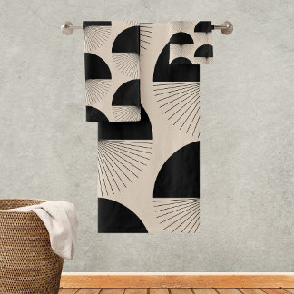 Abstract Dandelion Handtücher Boho Style