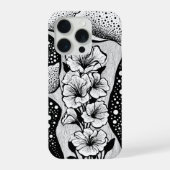 Abstract Dark Blur Gradient Minimalist Aesthetic iPhone Hülle (Rückseite)