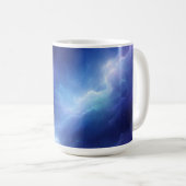Abstract Deep Space Coffee Mug Kaffeetasse (VorderseiteRechts)