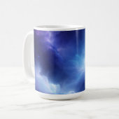 Abstract Deep Space Coffee Mug Kaffeetasse (Vorderseite Links)