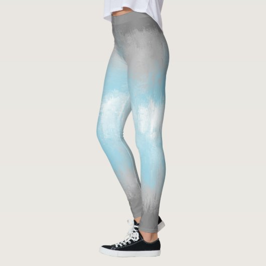 Abstract Demiboy Pride Flag   Leggings (Links)