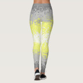 Abstract Demigender Pride Flag   Leggings (Rückseite)