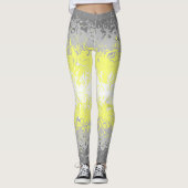 Abstract Demigender Pride Flag   Leggings (Vorderseite)