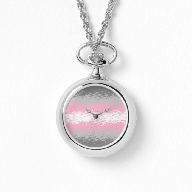 Abstract Demigirl Pride Flag    Armbanduhr (Vorderseite)