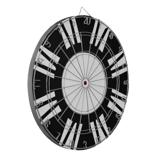 ABSTRACT DESIGN DARTSCHEIBE (Vorderseite Links)