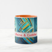abstract design funny mug for girlfriend tasse (Zentrum)