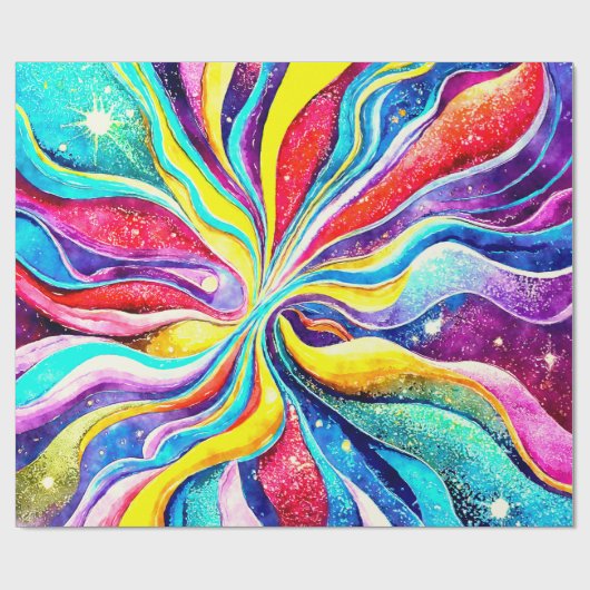 ABSTRACT-DESIGN GESCHENKPAPIER (Flach)