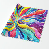 ABSTRACT-DESIGN GESCHENKPAPIER (Ungerollt)