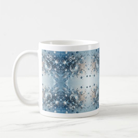 Abstract-Design Kaffeetasse (Links)